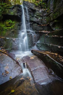 Fairy Glen Waterfall, Appley Bridge, Wigan, North West England