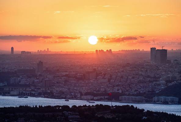 _DSC1974 - Sunset over the Bosphorus