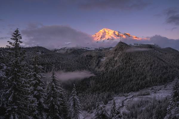 Rainier Above The Clouds [EXPLORED #3]