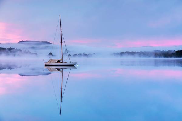 Serene Sunrise, Waterhead, Windermere, Lake District