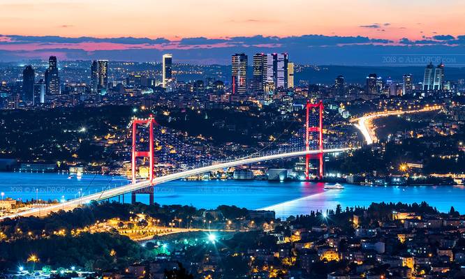 _DSC2013 - The Bosphorus Bridge skyline