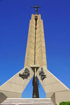 Cerro Lambaré monument, Asunción, Paraguay