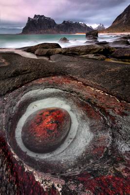 Monster's Eye, Uttakleiv Beach, Lofoten, Norway