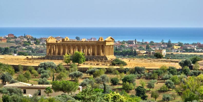 Il tempio greco della Concordia (AG)