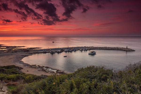 Agios Georgios Harbour ..