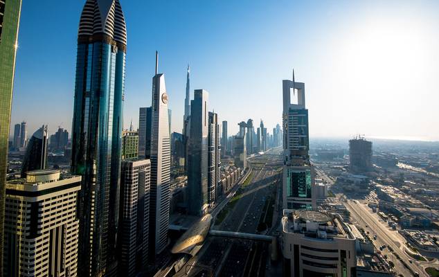 Business Bay from "Level 43"