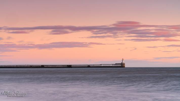 Blyth pier ... at dawn ...