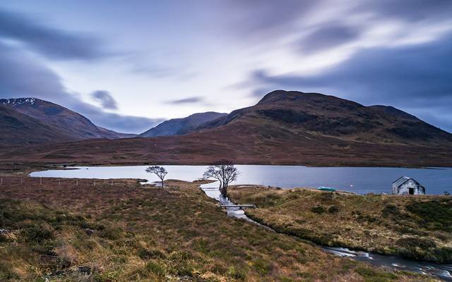 Last Light Across A'Bhraoin