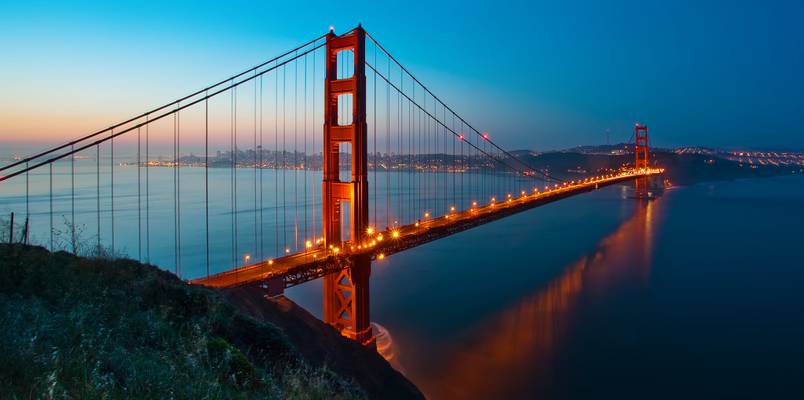 Before Sunup at the Golden Gate