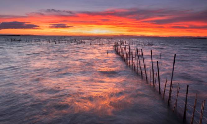 Sunset on Mirador de Pujol