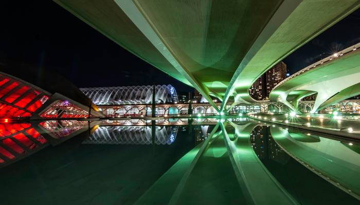 Calatrava's City of Arts and Sciences