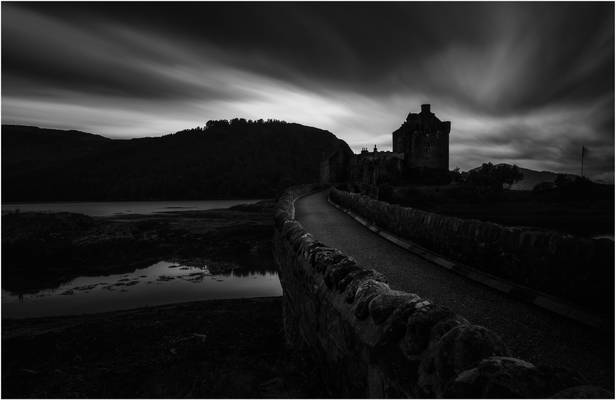 Castle in the darkness