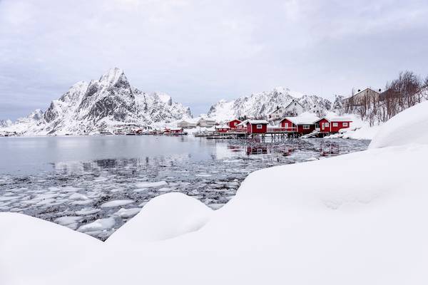 Winter Wonderland, Reine, Lofoten, Norway