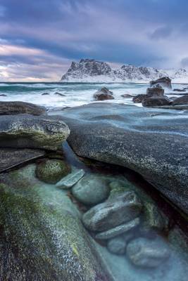 Uttakleiv Beach, Lofoten, Norway