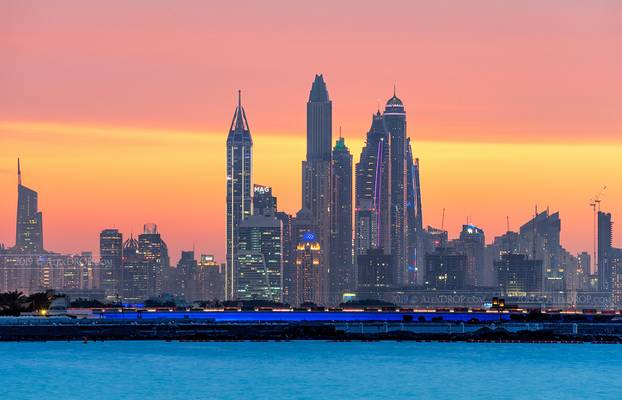 _DS20467 - Dubai Marina skyline