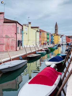 The colors of Burano