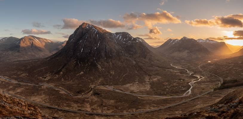 The Buachaille Sunset