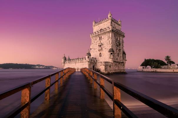 Torre de Belem at sunrise
