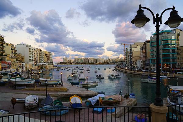 Spinola Bay, St Julian's, Malta