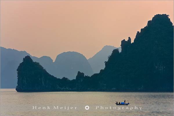 The lonely Sailor at Halong Bay - Vietnam