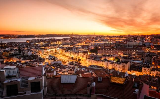 Sunset View | Lisbon, Portugal