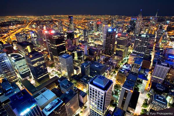 Melbourne from Rialto Observation deck