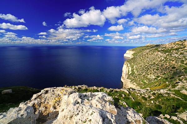 Breathtaking view of Dingli Cliffs, Malta