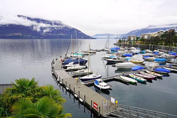 Brissago marina, Switzerland