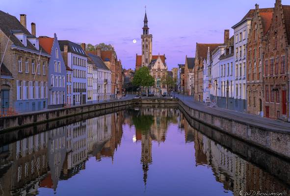 Spiegler Canal at Moonset