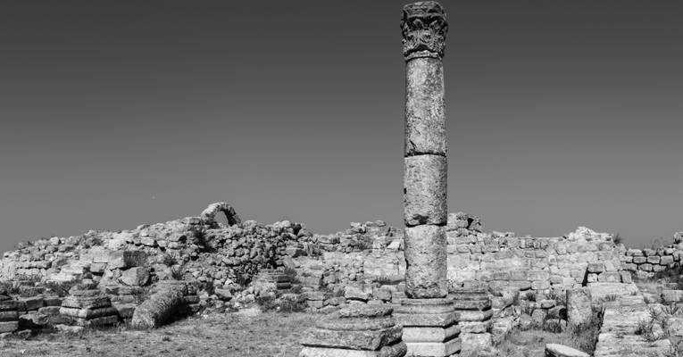 Remarkable Tell Hesban, southwest of Amman, north of Madaba, Jordan