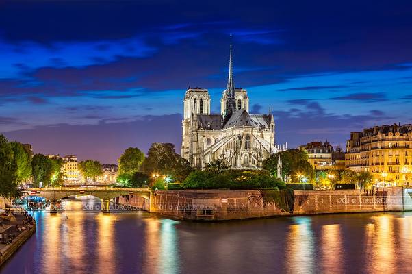 IMG_6819 - Notre-Dame de Paris in blue hour