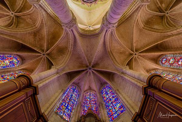 Soissons Cathedral. Ambulatory.