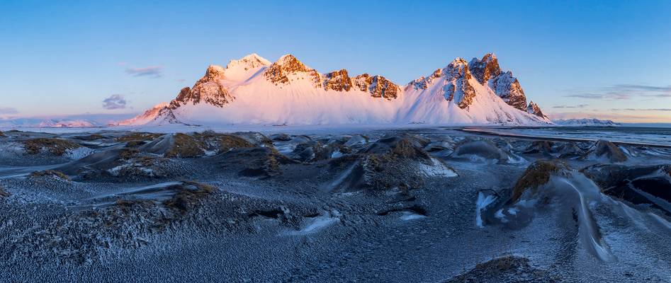 Sunrise Over Vestrahorn, Iceland