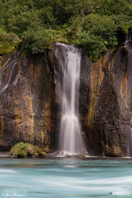 Lavafalls in Borgarfjord