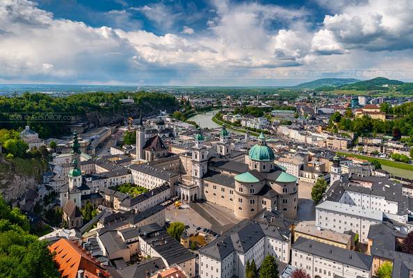 _DS14602 - Salzburg Oldtown viewed from Fortress Hohensalzburg