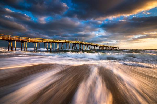 OBX NC Beach Seascape Nags Head Outer Banks North Carolina