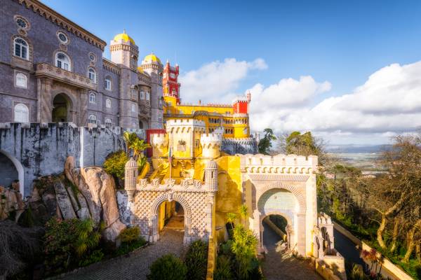 Pena Palace in Sintra mountains | Portugal