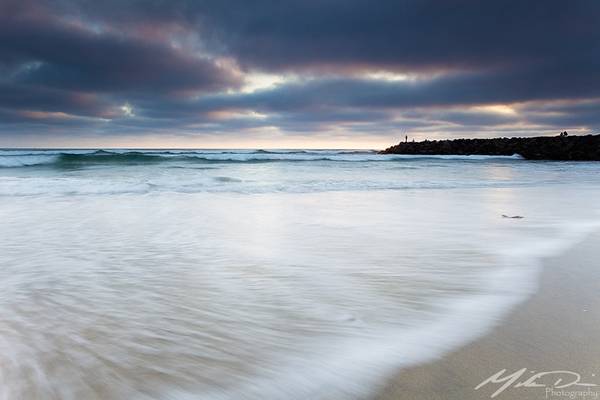 Sunset and Jetty- Carlsbad, CA