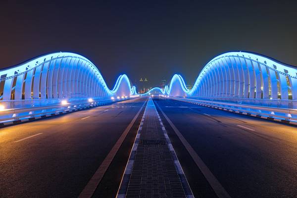 Meydan bridge, Dubai, UAE