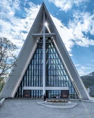 The Arctic Cathedral in Tromsø