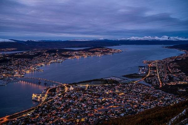 Tromso - blue hour