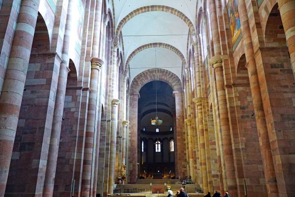 Speyer Cathedral interior, Germany