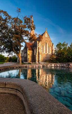 _DSC1582 - Sankt Alban Kirke in golden hour