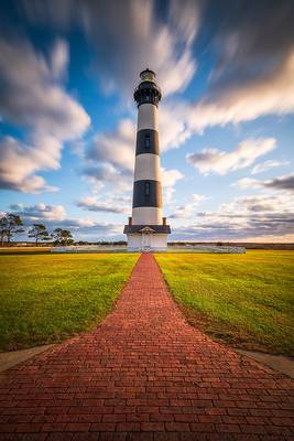 Coastal North Carolina Bodie Island Lighthouse Cape Hatteras National Seashore OBX NC