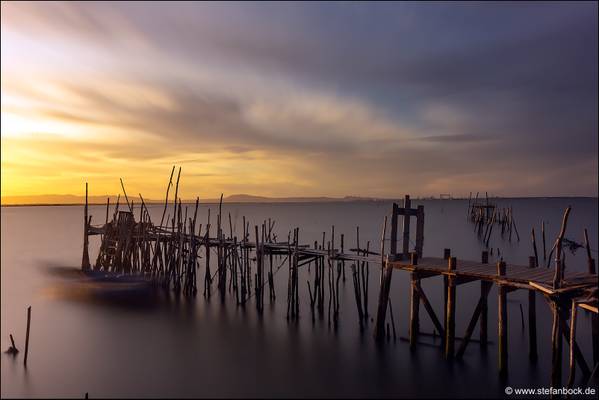 Cais Palafítico da Carrasqueira - Wooden footbridges by the water III