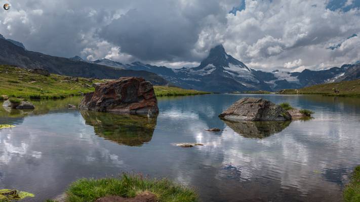 Stellisee with Matterhorn