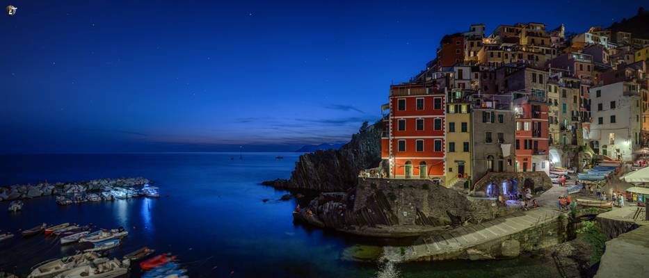 Blue hour in Riomaggiore
