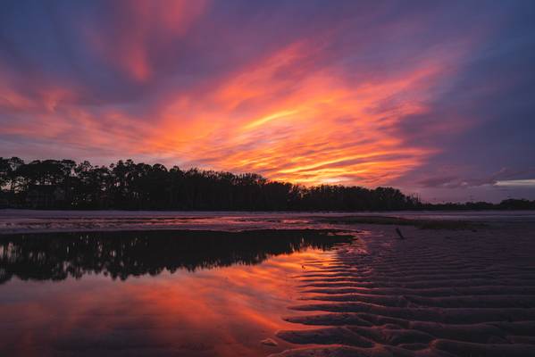 Fish Haul Beach Sunset