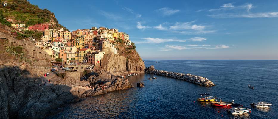 Manarola in golden light