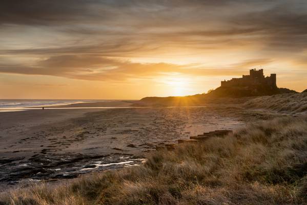 Bamburgh Castle Sunrise